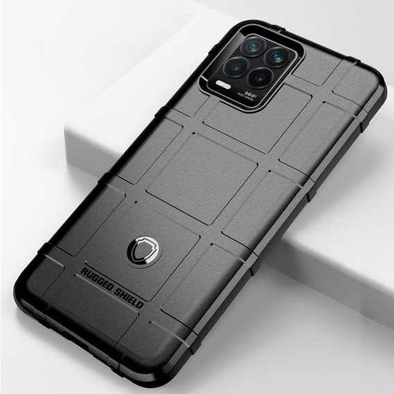 Чoхол до Realme 8/8 Pro, Rugged Shield, чорний