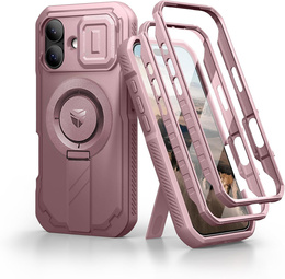 Бронированный чехол Dexnor с подставкой и затвором камеры, для MagSafe для iPhone 17