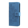 Откидной чехол для Samsung Galaxy A13 4G, Mandala Flower, синий