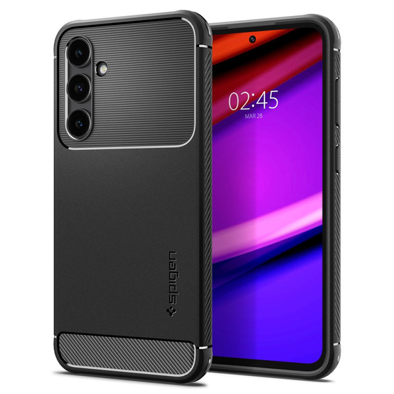 Чехол Spigen до Samsung Galaxy S23 FE, Rugged Armor, чёрный