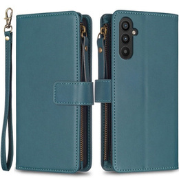 Откидной чехол для Samsung Galaxy A54 5G, Wallet Zipper Pocket, чёрный