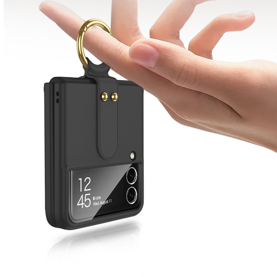 Чехол GKK PC Case до Samsung Galaxy Z Flip3 5G, Black