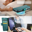 CASE фліп-чохол для Samsung Galaxy Z Fold6 5G, Litchi Wallet, зелений