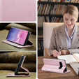 Флип-кейс CASEME для Samsung Galaxy S10+ Plus, Waxy Textured, розовый