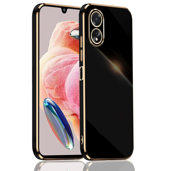 Чехол для Oppo A38 4G / Oppo A18 4G, Glamour CamShield, чёрный