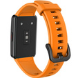 Силиконовый ремешок для Huawei Band 6 / Honor Band 6, Orange