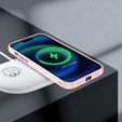 Чохол для iPhone 15 Pro Max, ERBORD Impact Guard, MagSafe, рожевий