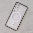 Магнітний чохол Dual Glass MagSafe для Samsung Galaxy S23, золотий