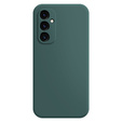 Чехол до Samsung Galaxy M55 5G, Silicone Lite, тёмно-зелёный