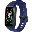 Силиконовый ремешок для Huawei Band 6 / Honor Band 6, Dark Blue
