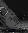 Чехол до Realme C11 2021, Kickstand Ring, чёрный