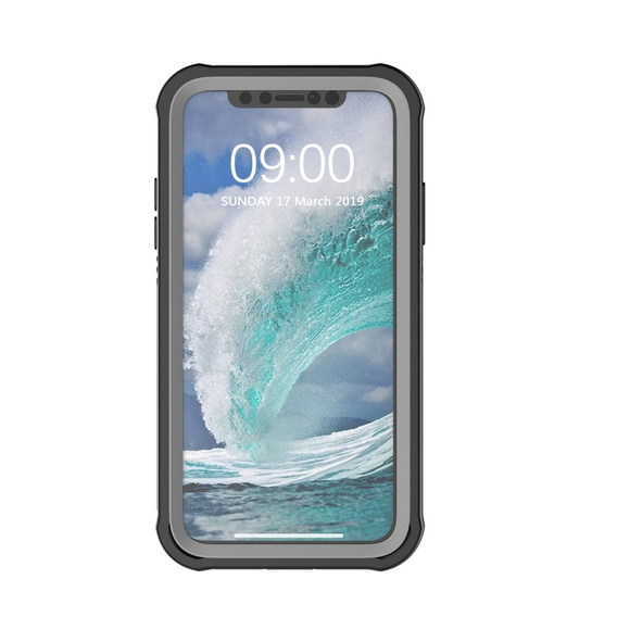 Чехол для iPhone XR, Shockproof, с пленкой, чёрный