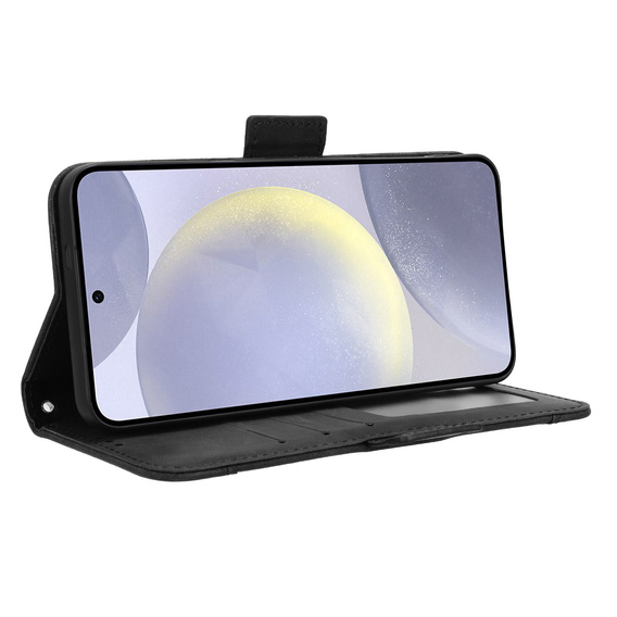 Футляр з клапаном для Samsung Galaxy S25 FE, Card Slot, чорний