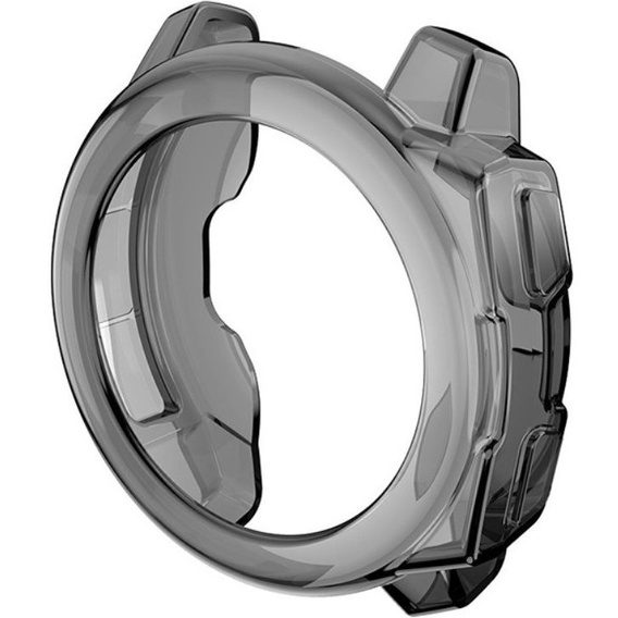Etui TPU Frame do Garmin Instinct, Transparent Black