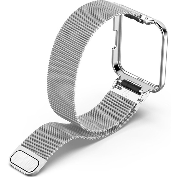 Металический браслет с чехлом для часов Xiaomi Redmi Watch 2 Lite, Silver