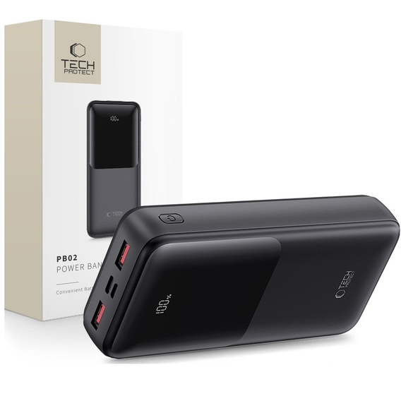 Tech-Protect Power Bank 5000mAh LifeMag MagSafe, Black