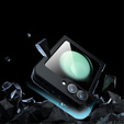 Чoхол до Samsung Galaxy Z Flip7 FE / Z Flip6, Fusion Hybrid, чорний