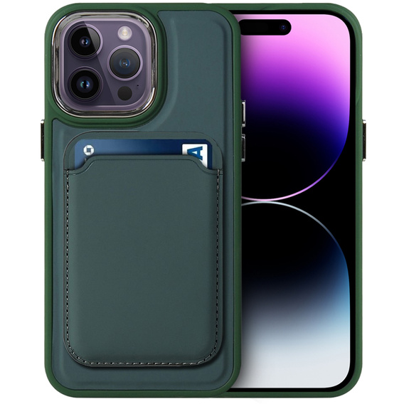 Чoхол до iPhone 14 Pro Max, Skin-touch MagSafe, зелений