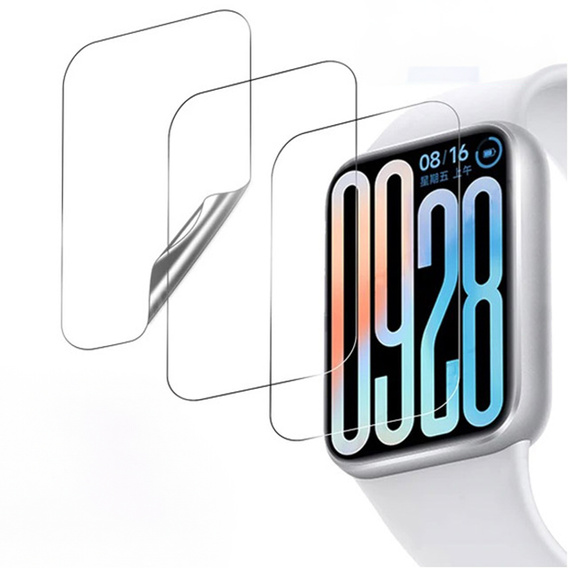 3x ERBORD Гідрогелева фольга для Xiaomi Smart Band 9 Pro