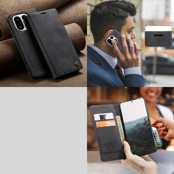 Чохол CASEME з клапаном типу гаманця для OnePlus 15