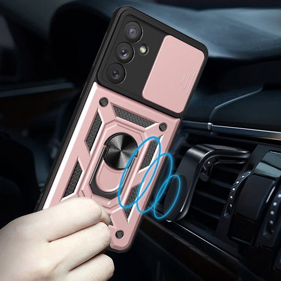 Чохол NOX Camera Slide Samsung Galaxy A54 5G, CamShield Slide, рожевий