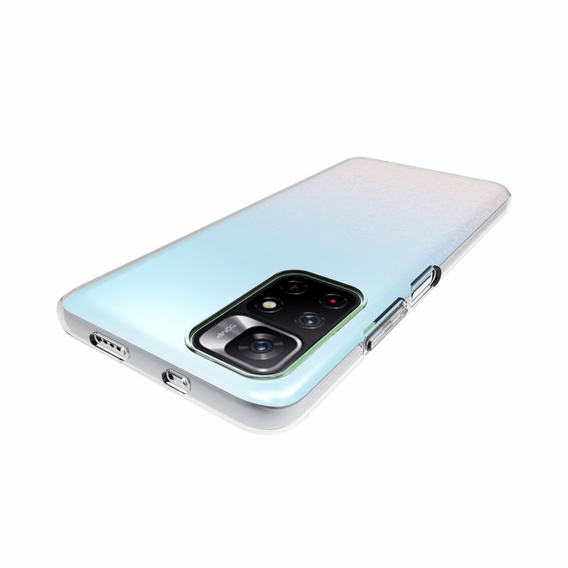 Тонкий корпус для Xiaomi Poco M4 Pro 5G / Redmi Note 11S 5G, Slim, прозрачный