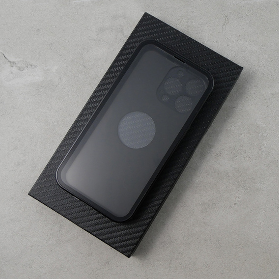 Чохол для iPhone 13 Pro, Dual Glass, для Magsafe, чорний