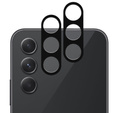 2x закаленное стекло ERBORD для камеры Samsung Galaxy A15 4G / A15 5G, чёрный