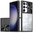 Чехол до Samsung Galaxy S23 Ultra, Slide Camera, чёрный