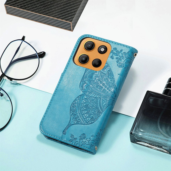Чохол-книжка для Motorola Moto G15 / Motorola Moto G15 Power, Butterfly, м'яти