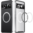 Защитный чехол для камеры Google Pixel 8 Pro, CamShield MagSafe, прозрачный / серебряный