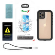Водонепроникний чохол IP68 для iPhone 12 Pro, Redpepper, чорний