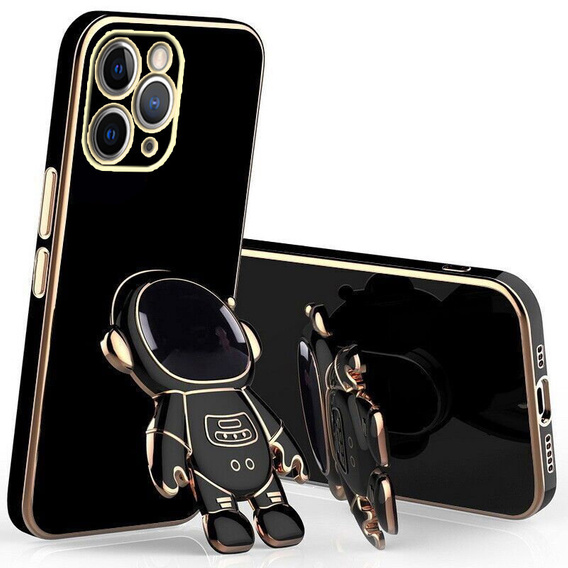 Чехол до iPhone 14 Pro Max, Astronaut, чёрный