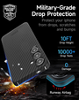 Чохол для Samsung Galaxy S24, ERBORD Full Kevlar, для MagSafe, чорний