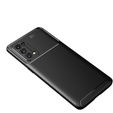 Чoхол до Oppo Reno 5 Pro 5G, Carbon Gel, чорний