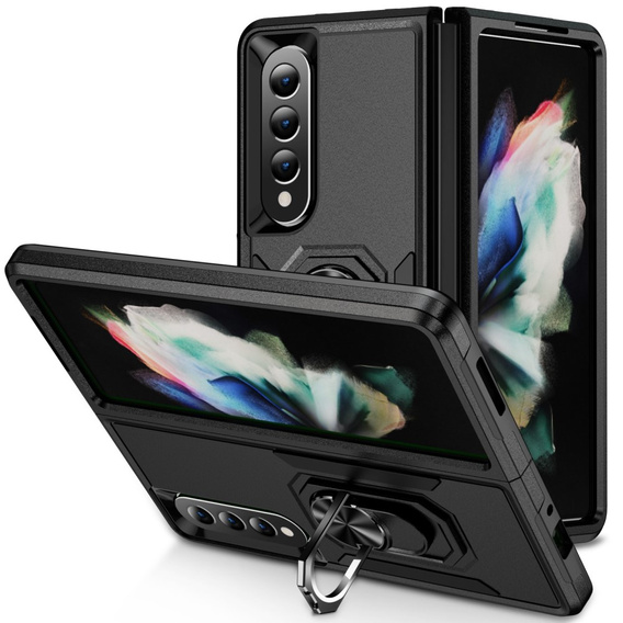 Броньований Чoхол до do Samsung Galaxy Z Fold 4 5G, Nox Case Ring, чорний