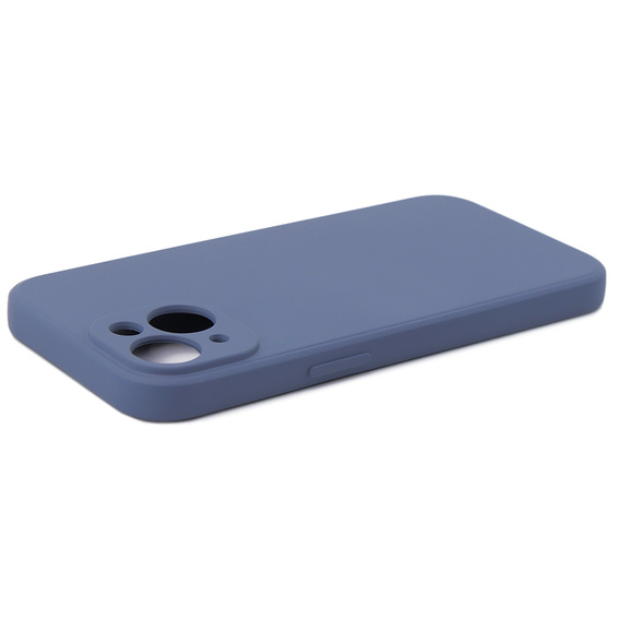 Чехол до iPhone 15 Plus, Silicone Lite, серый