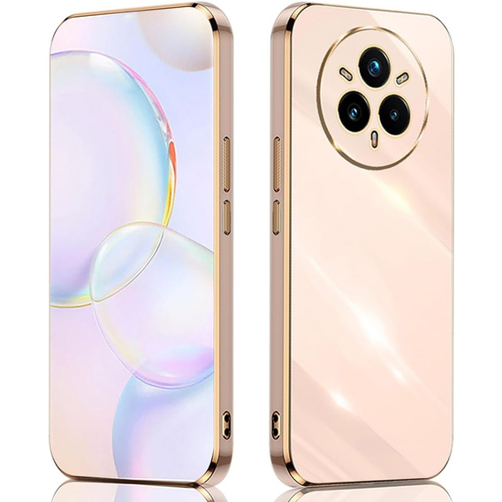 Чехол для Realme 14 Pro+ 5G, Glamour CamShield, розовый rose gold