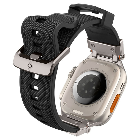 Ремінець SPIGEN для Apple Watch 1/2/3/4/5/6/7/8/SE/Ultra 42/44/45/49MM, Durapro Armor, чорний