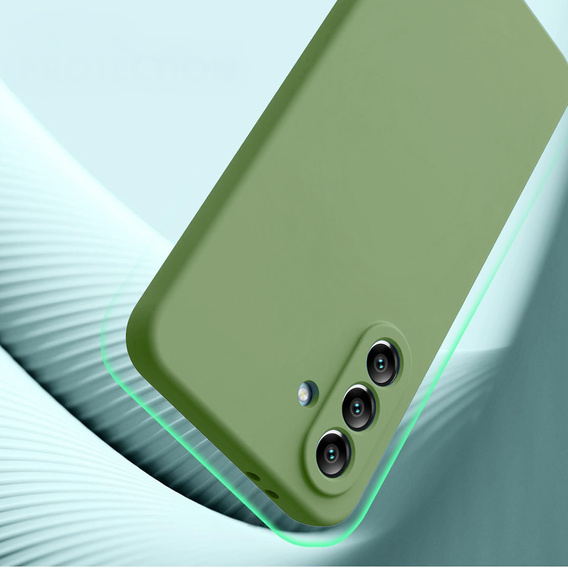 Чoхол до Samsung Galaxy A56 5G, Silicone Lite, зелений