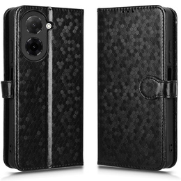Флип-кейс для Xiaomi Redmi A5, Wallet Rhombus, чёрный