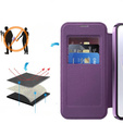 Откидной чехол для Samsung Galaxy A56, RFID Wallet MagSafe CamShield, фиолетовый