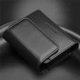 QIALINO Кожаный чехол на пояс для складных смартфонов