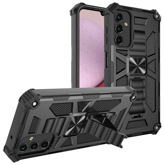 Чехол до Samsung Galaxy A14 4G/5G, Armor Kickstand, чёрный