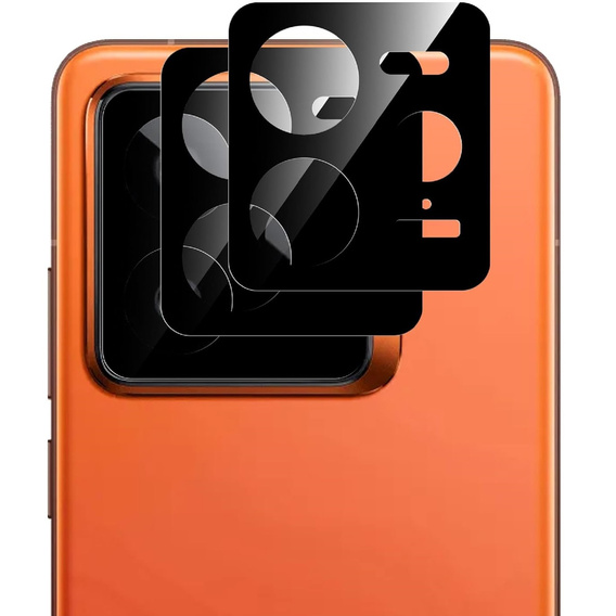 Закаленное стекло камеры для Realme GT 7 Pro, чёрный