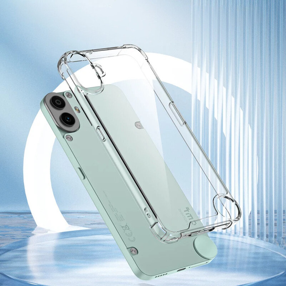 Чехол до Nothing CMF Phone 1, Dropproof, прозрачный
