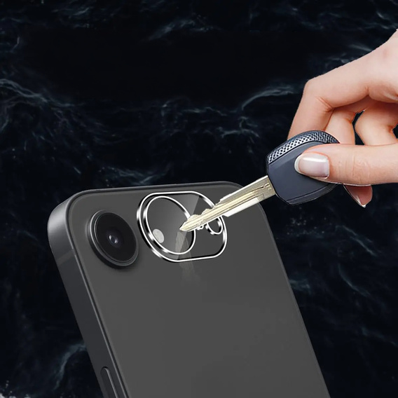 Загартоване скло камери для iPhone 16E, прозорий