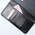 Футляр з клапаном для Xiaomi 13T / 13T Pro, Crazy Horse Wallet, чорний