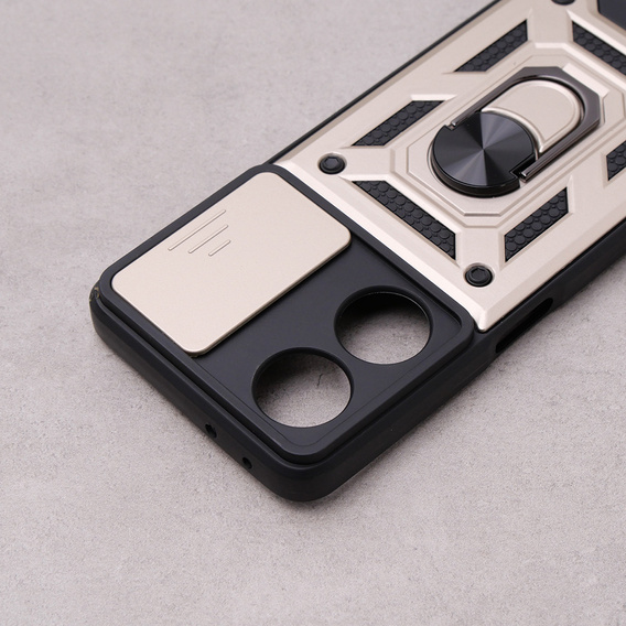 Чехол NOX Camera Slide Oppo A98 5G, CamShield Slide, золото