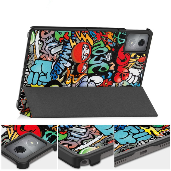 Чохол для Lenovo Tab K11 Plus, Smartcase, graffiti
